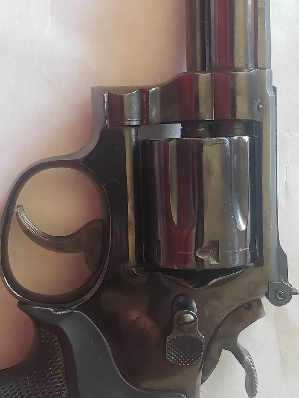 Smith & Wesson Model 64-1 .38 Special Stainless Steel Revolver – Excellent -img-4