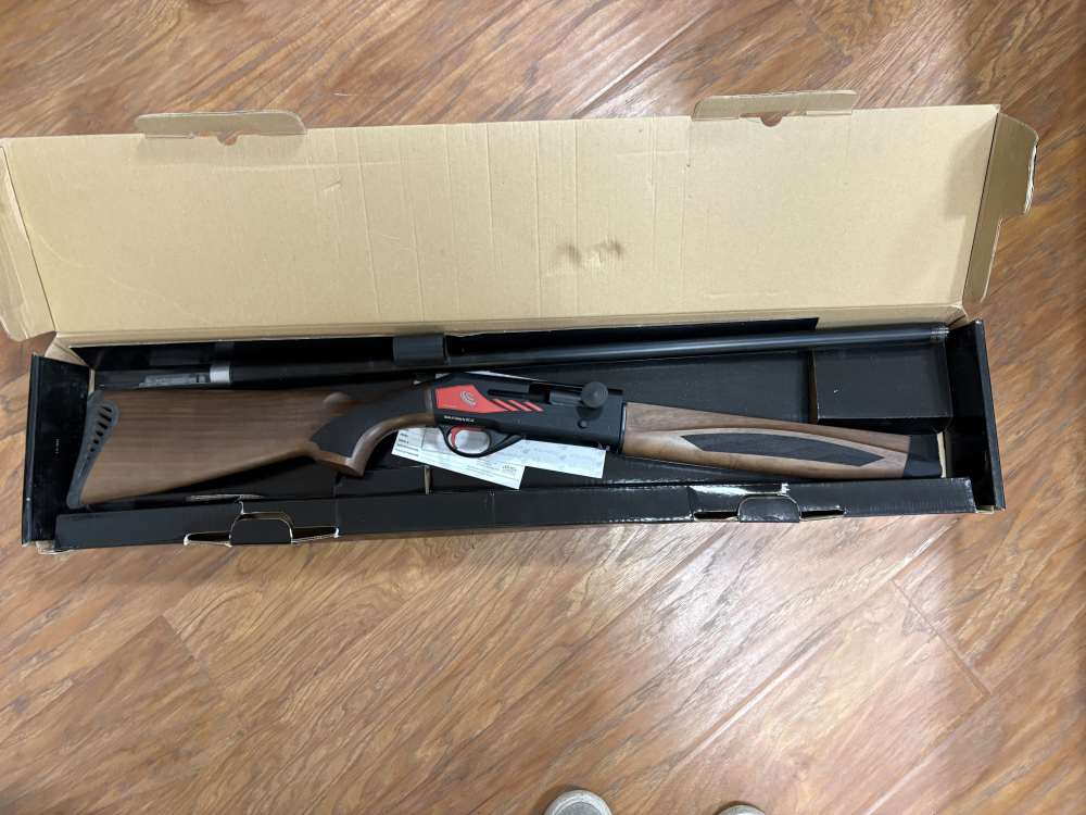 POINTER SPORT TEK 8 12GA SEMI-AUTO 30" BLUED WALNUT-img-0