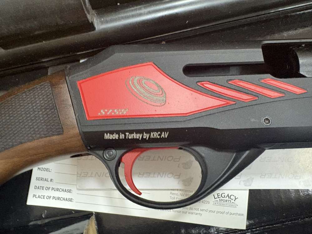 POINTER SPORT TEK 8 12GA SEMI-AUTO 30" BLUED WALNUT-img-6