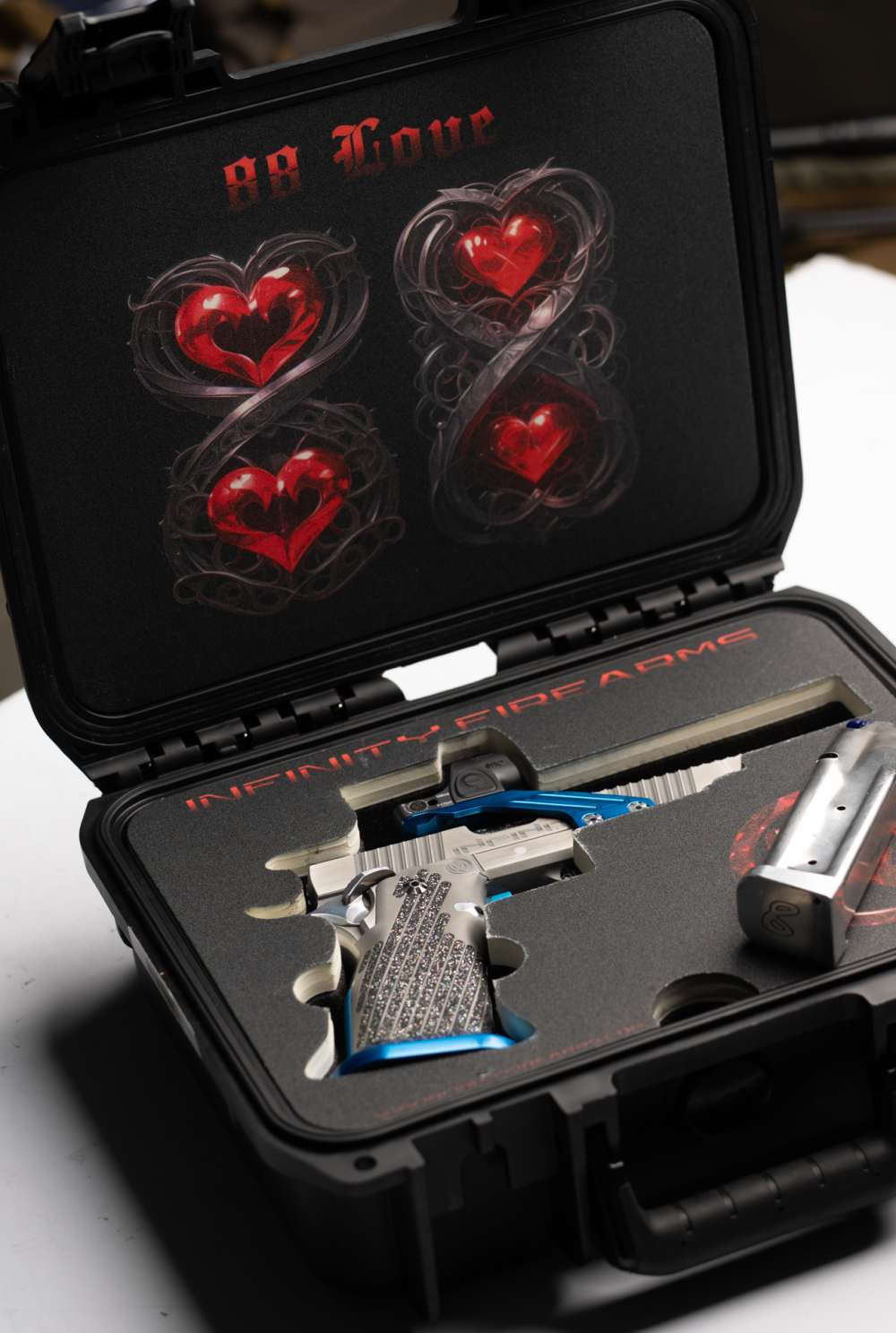 SVI INFINITY 88 LOVE PHOTO GUN OPEN CLASS 38 SUPER COMP WOW-img-2