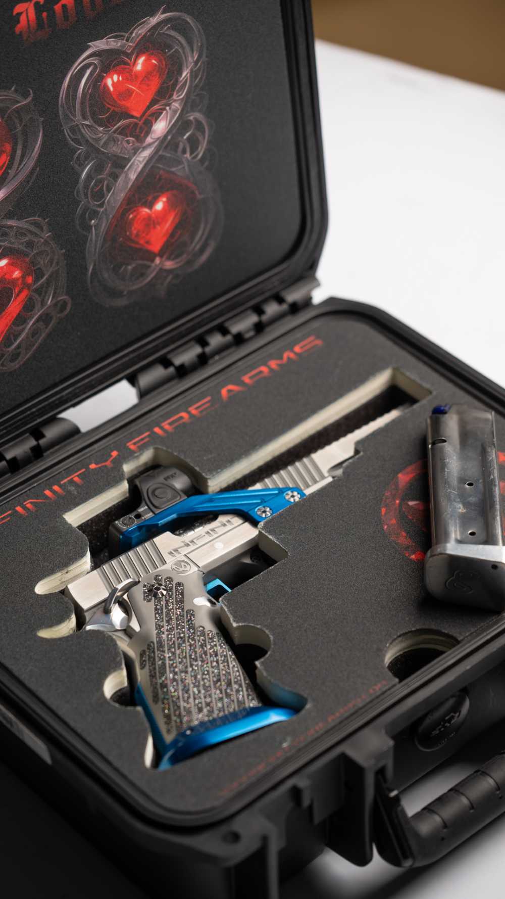 SVI INFINITY 88 LOVE PHOTO GUN OPEN CLASS 38 SUPER COMP WOW-img-3