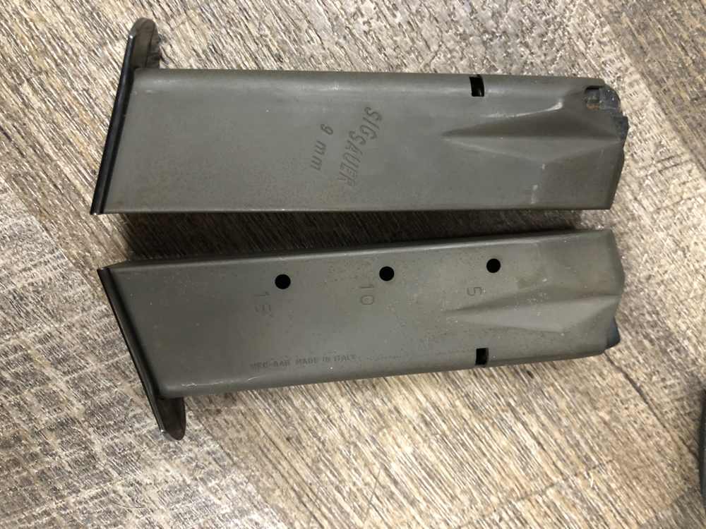 Sig Sauer P226 USA MK25 9mm Full Size 4.4" TWO 15 Round Mags Hard Case Navy-img-15