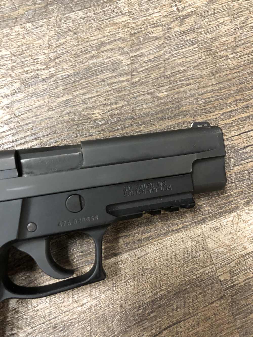 Sig Sauer P226 USA MK25 9mm Full Size 4.4" TWO 15 Round Mags Hard Case Navy-img-9