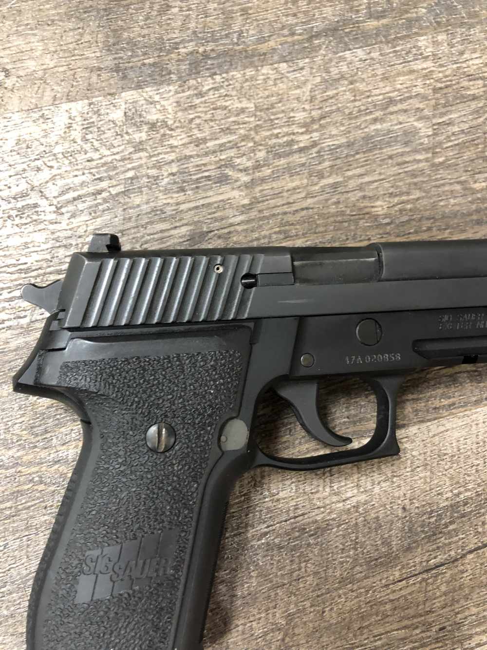 Sig Sauer P226 USA MK25 9mm Full Size 4.4" TWO 15 Round Mags Hard Case Navy-img-8