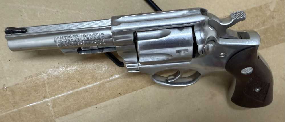 Ruger Police Service-Six .357 Magnum 4" DA/SA Stainless Revolver, MFD 1980-img-3