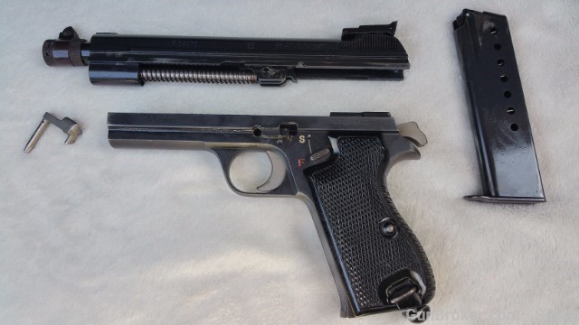 Sig P210 sp47/8 Target 9mm w/ 22LR Conversion Unit-img-9