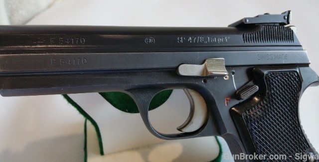 Sig P210 sp47/8 Target 9mm w/ 22LR Conversion Unit-img-2