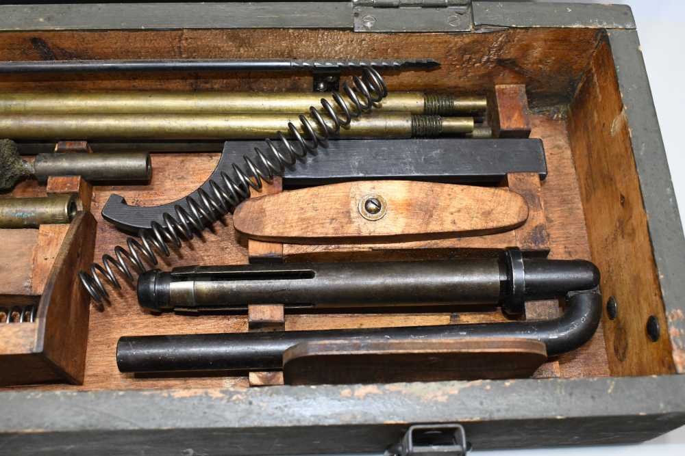 Vintage Finnish L-39 Lahti 20mm Armorers Cleaning Service Kit In Case READ-img-4