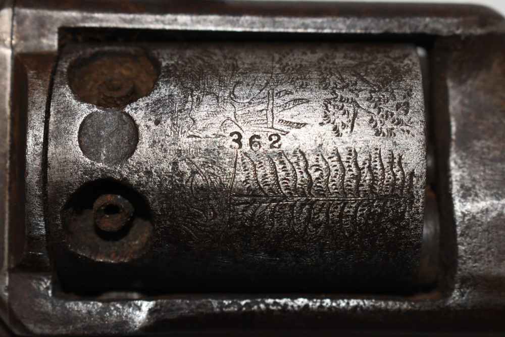 Uncommon Allen & Wheelock Bar Hammer DAO Percussion Revolver 31 Cal READ-img-18