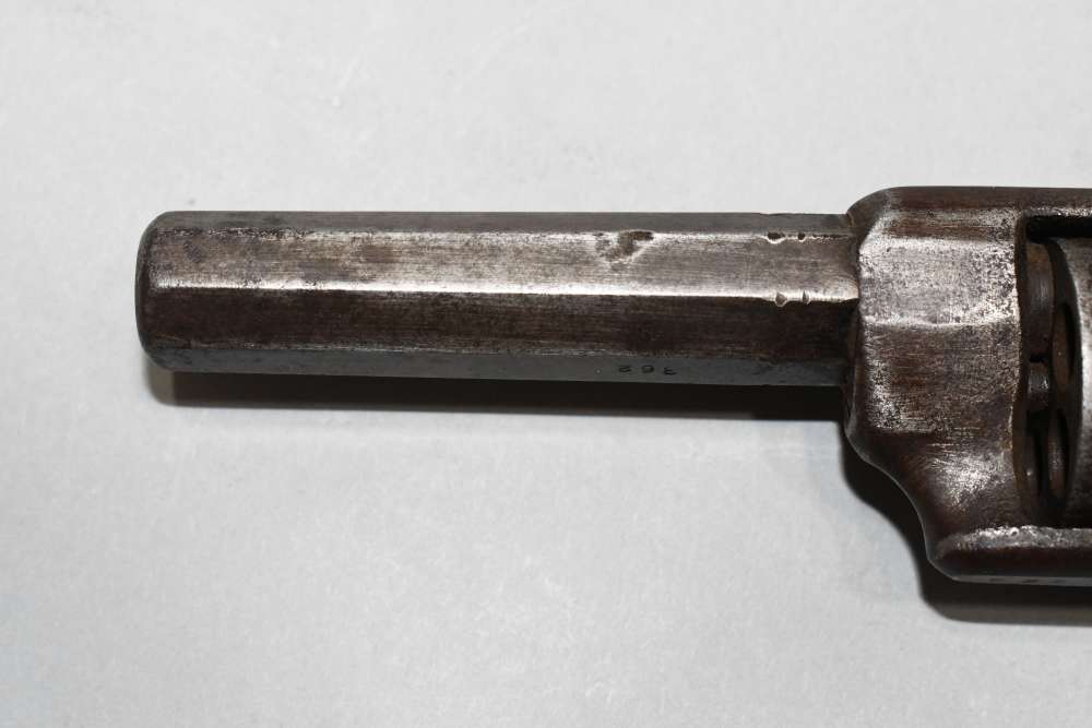 Uncommon Allen & Wheelock Bar Hammer DAO Percussion Revolver 31 Cal READ-img-8