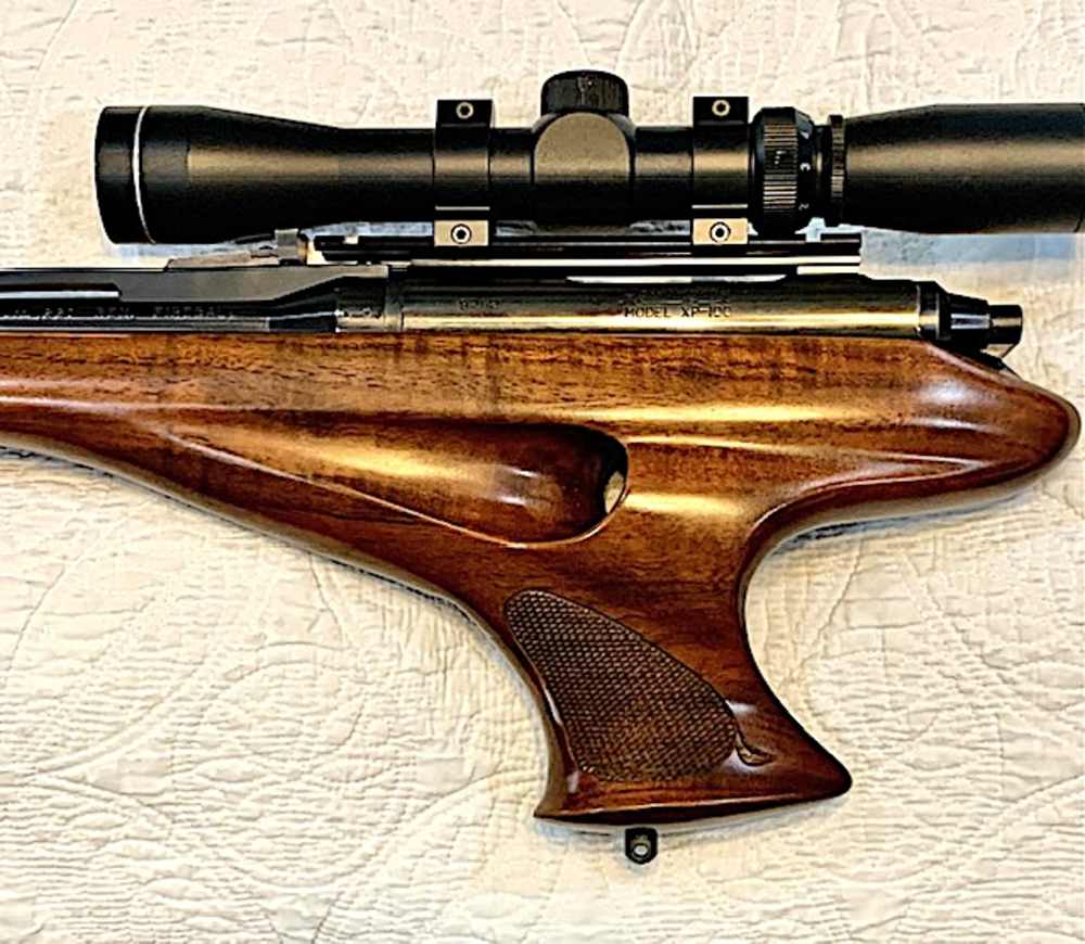 Gorgeous Walnut Stocked .221 Remington XP-100 in near-mint condition-img-3