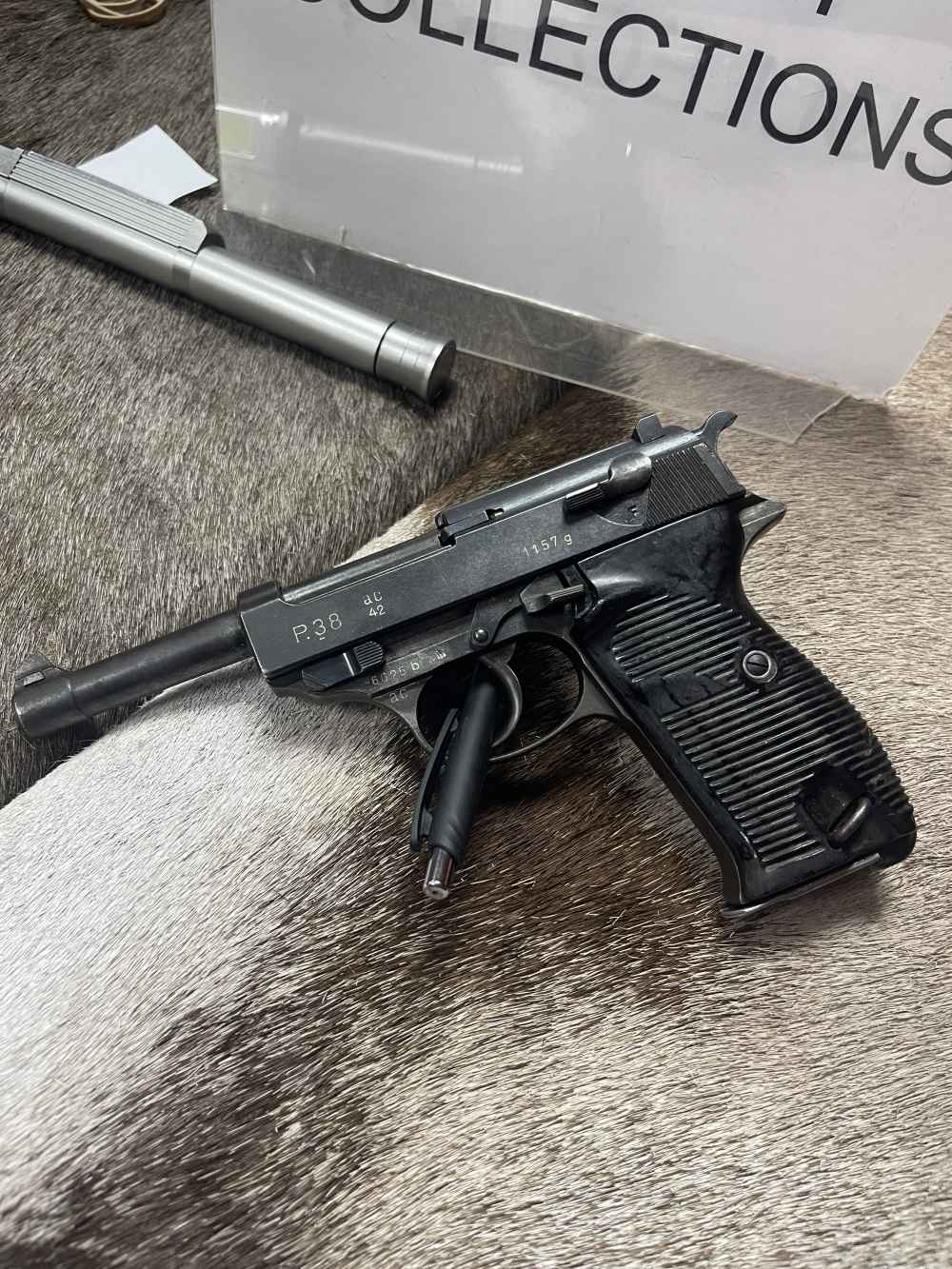 AC-Code Walther P38 9mm WWII Pistol German C&R -img-0