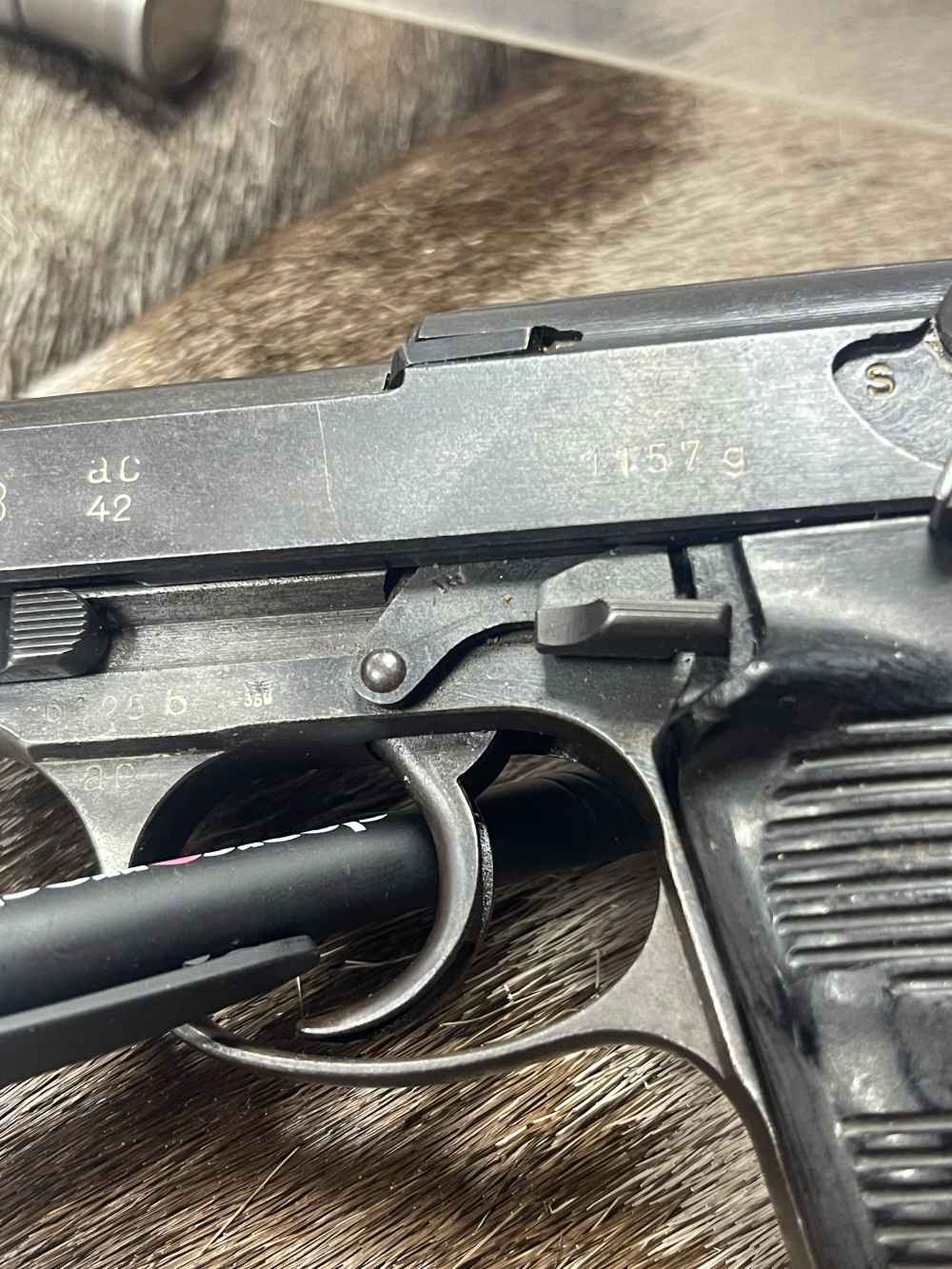 AC-Code Walther P38 9mm WWII Pistol German C&R -img-5