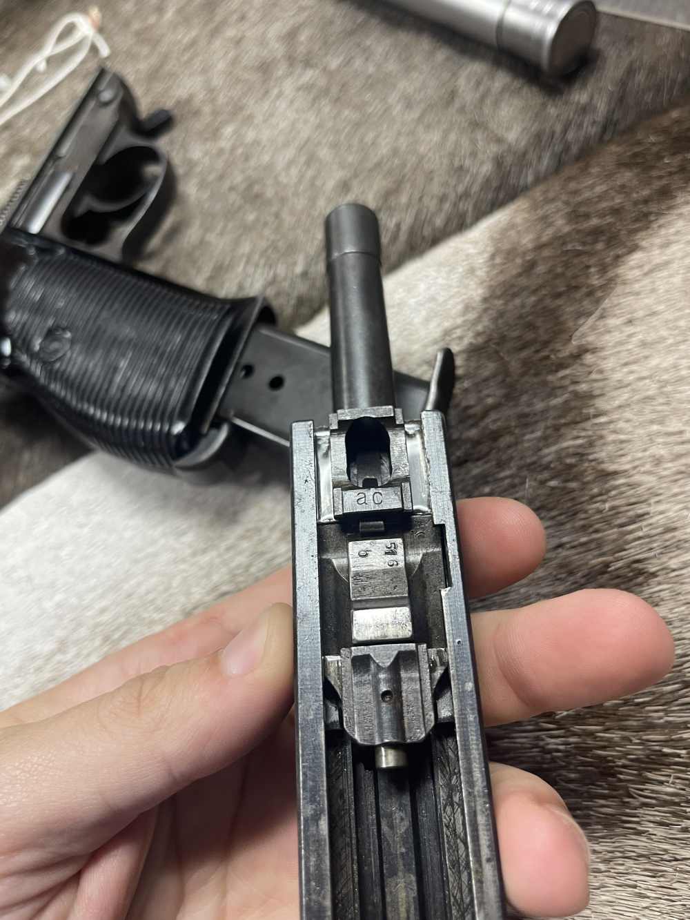 AC-Code Walther P38 9mm WWII Pistol German C&R -img-11