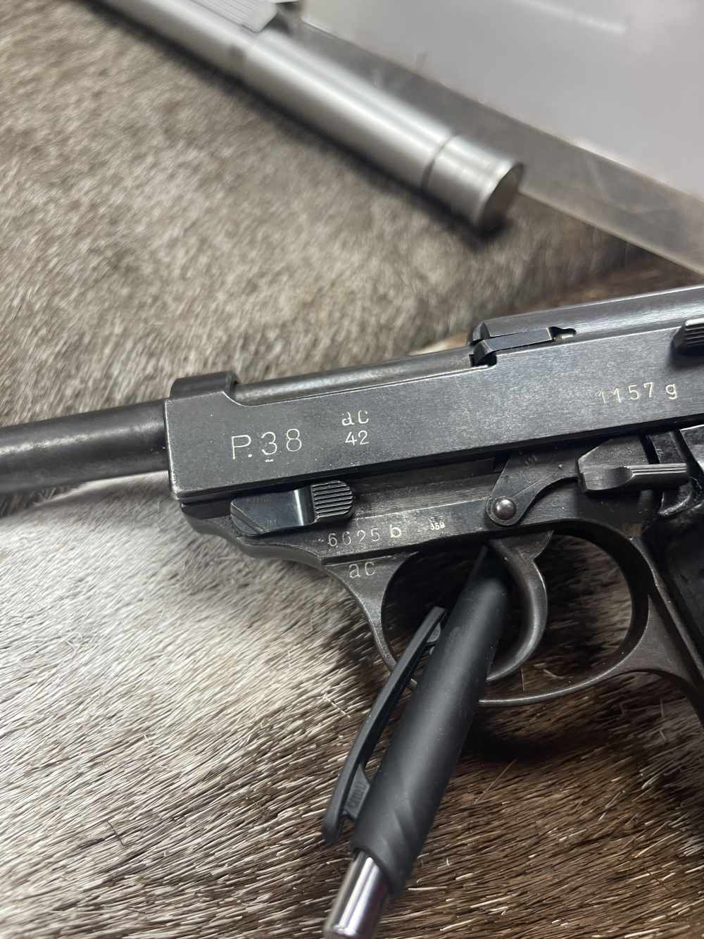 AC-Code Walther P38 9mm WWII Pistol German C&R -img-1