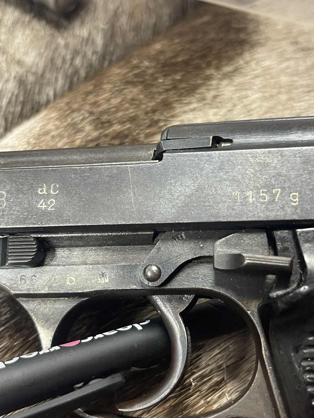 AC-Code Walther P38 9mm WWII Pistol German C&R -img-4
