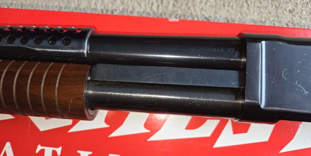 New norinco 97 trench gun Winchester clone bayonet lug heat shield +1 mag-img-12