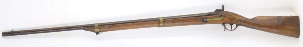 Belgium or German Percussion dated 1848 40" barrel #26070010A-img-23