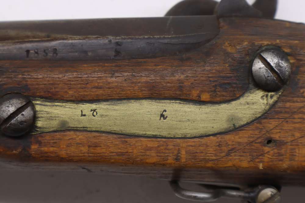 Belgium or German Percussion dated 1848 40" barrel #26070010A-img-20