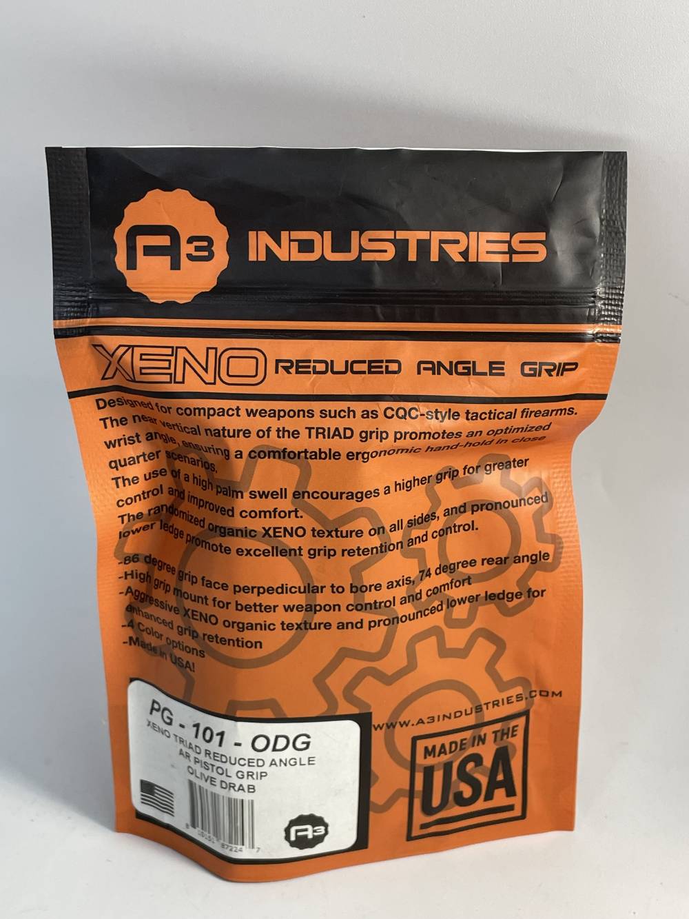 A3 Industries Xeno - Reduced Angle Ar-15 Compatible Grip-img-6
