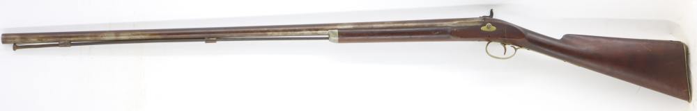 unmarked 1800's made percussion 69 caliber 38" barrel #26070006A-img-19