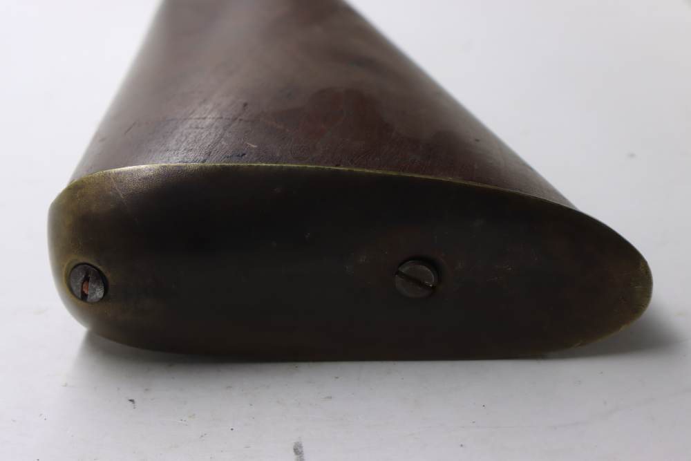 unmarked 1800's made percussion 69 caliber 38" barrel #26070006A-img-1