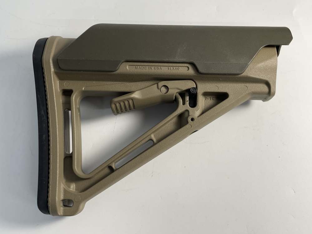 MAGPUL MOE 1LX50 AR-15 Adjustable Rifle Stock Tan w/ Riser -img-5