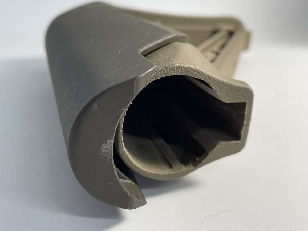 MAGPUL MOE 1LX50 AR-15 Adjustable Rifle Stock Tan w/ Riser -img-3