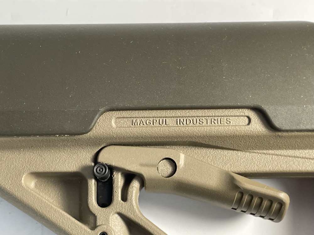 MAGPUL MOE 1LX50 AR-15 Adjustable Rifle Stock Tan w/ Riser -img-1