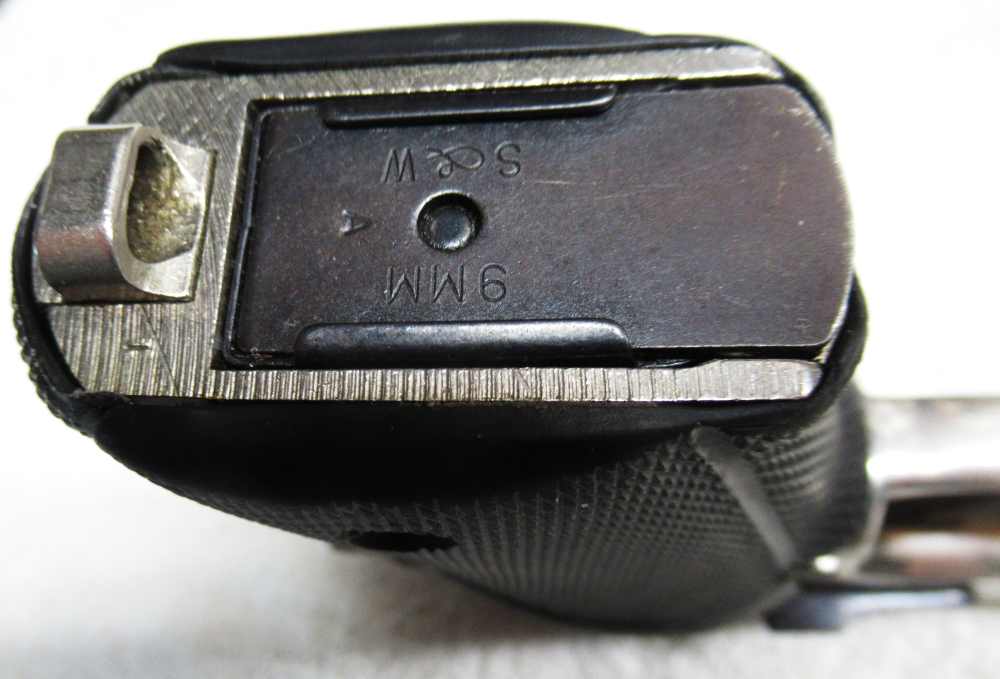 Smith & Wesson, Model 459, Stainless, 9 MM, 4 In, Good Condition-img-3