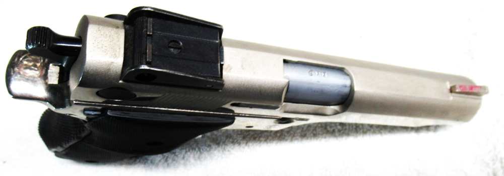 Smith & Wesson, Model 459, Stainless, 9 MM, 4 In, Good Condition-img-6