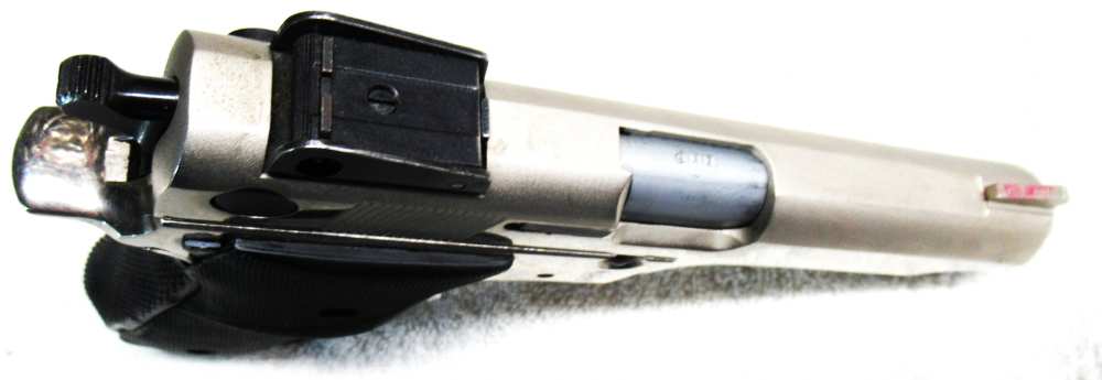 Smith & Wesson, Model 459, Stainless, 9 MM, 4 In, Good Condition-img-7