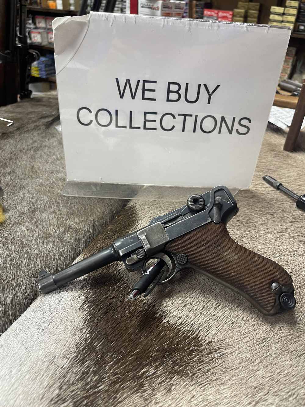 Double dated Luger DWM WWI P08 9mm 1913/1920 C&R-img-0