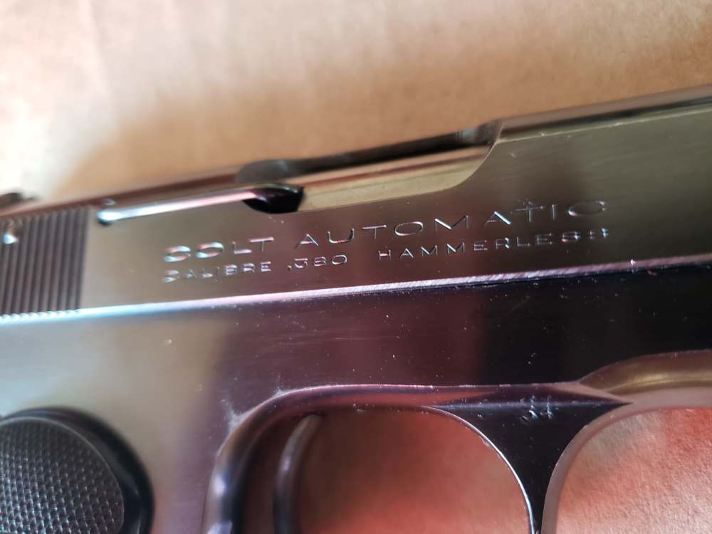 Colt Model 1908 Pocket Hammerless .380 ACP — Excellent Condition-img-8