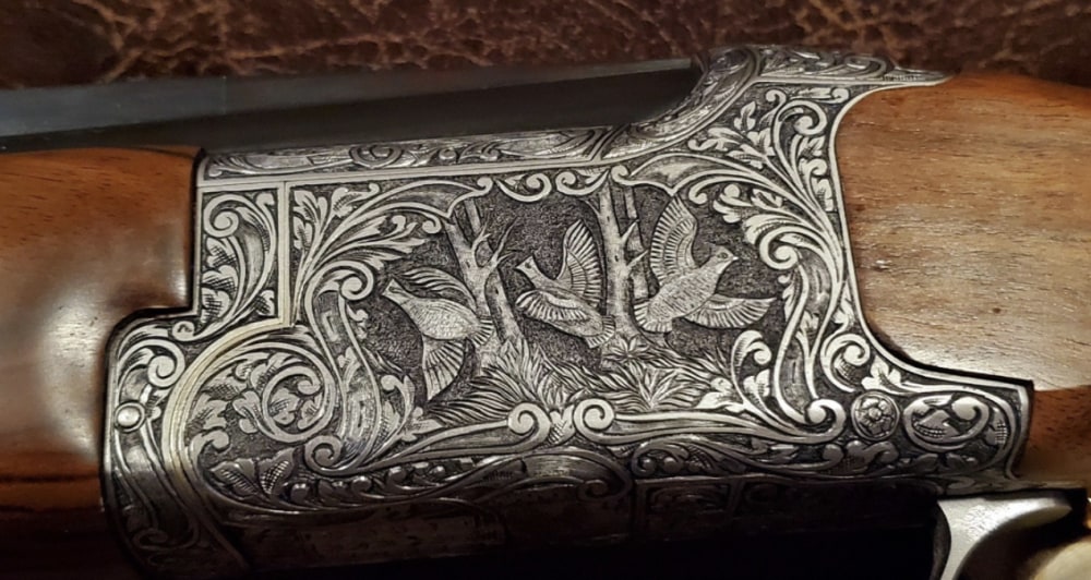 RON REIMER ENGRAVED - BROWNING GRAN CITORI - 28 GAUGE-img-1
