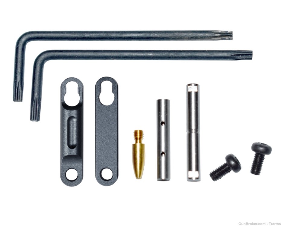 AR Precision Non-Rotating Trigger & Hammer Pin and Plate Kit  Anti Walk Pin-img-0
