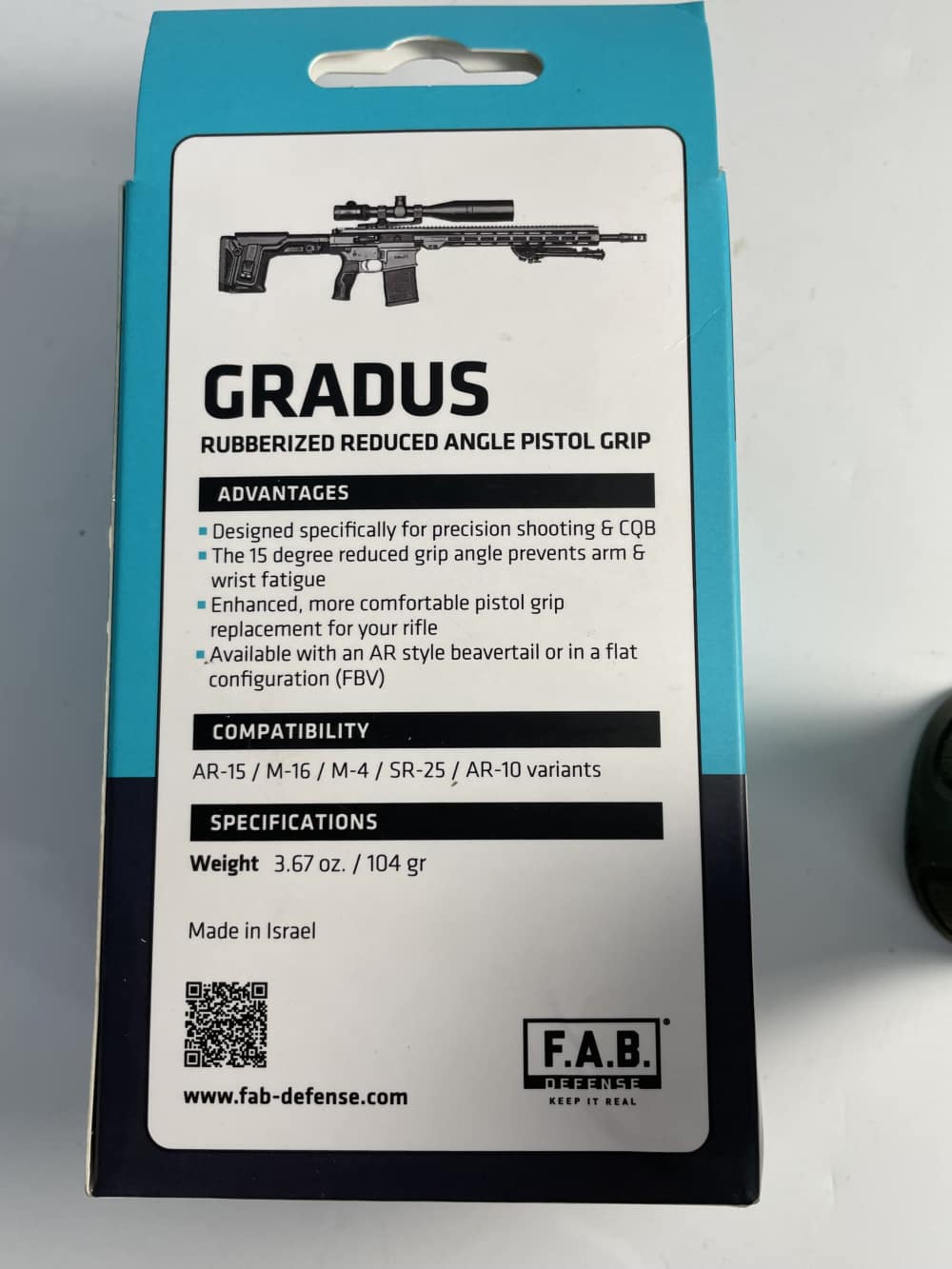 Gradus - Reduced Angle Pistol Grip OD Green AR-15, M-4, AR-10, M-16, SR-25-img-7