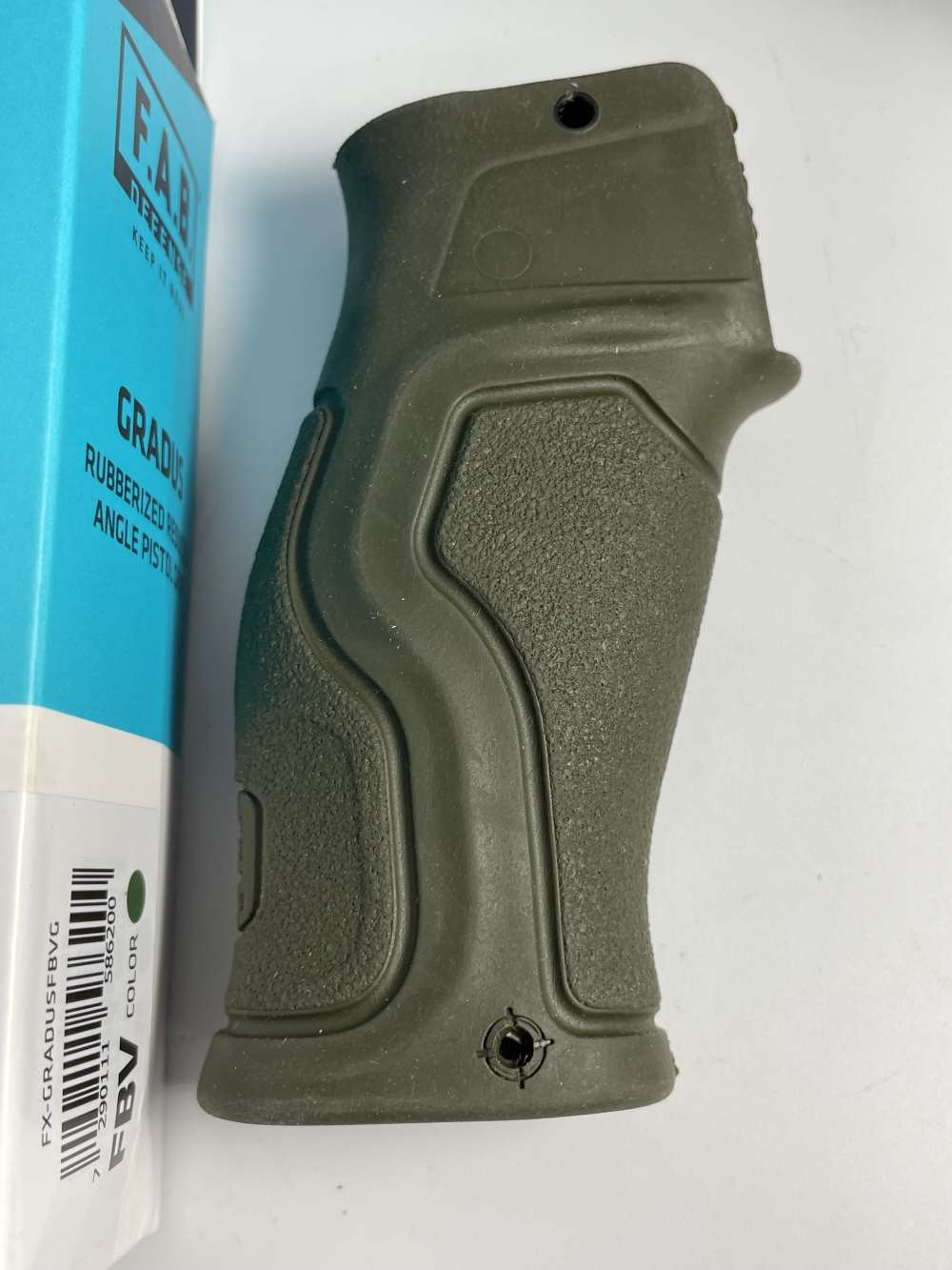 Gradus - Reduced Angle Pistol Grip OD Green AR-15, M-4, AR-10, M-16, SR-25-img-0