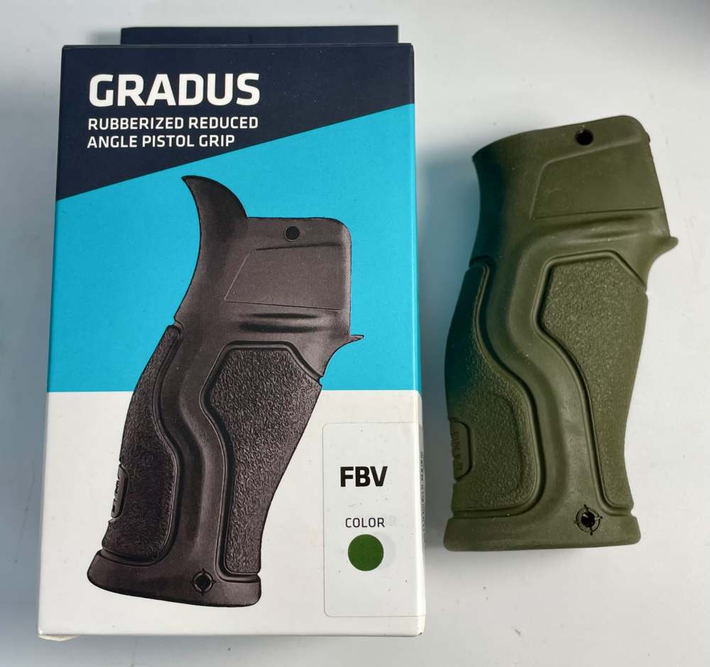 Gradus - Reduced Angle Pistol Grip OD Green AR-15, M-4, AR-10, M-16, SR-25-img-3