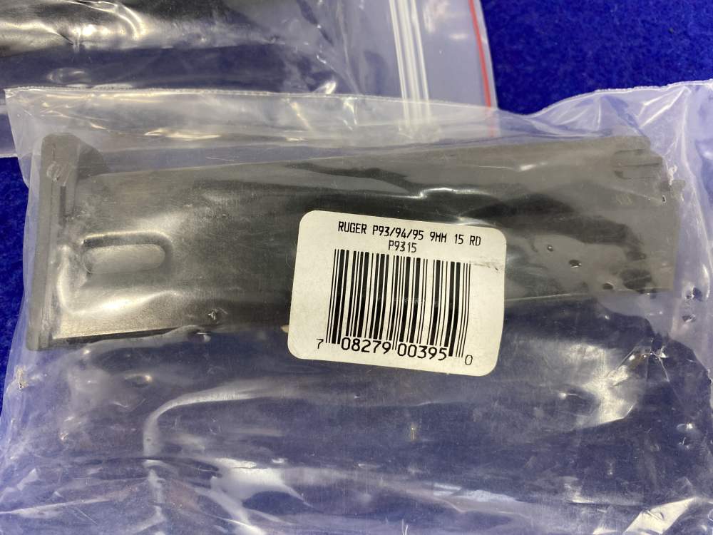 (2) Ruger P-Series P93 P94 P95 9mm 15-Round Magazines *15-ROUND CAPACITY*-img-9