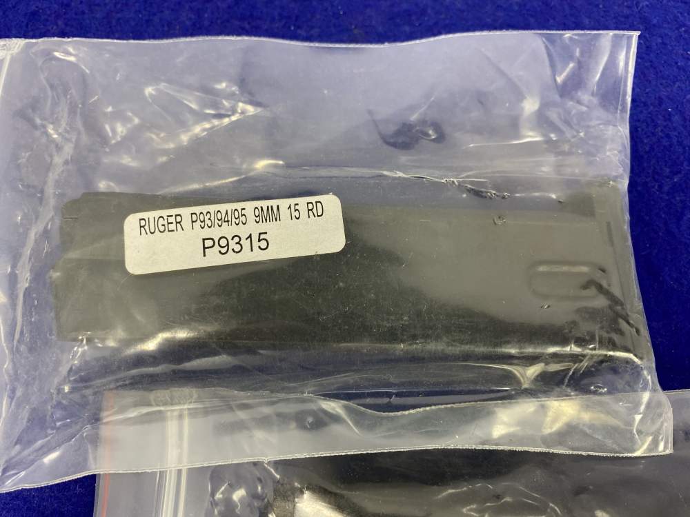 (2) Ruger P-Series P93 P94 P95 9mm 15-Round Magazines *15-ROUND CAPACITY*-img-5