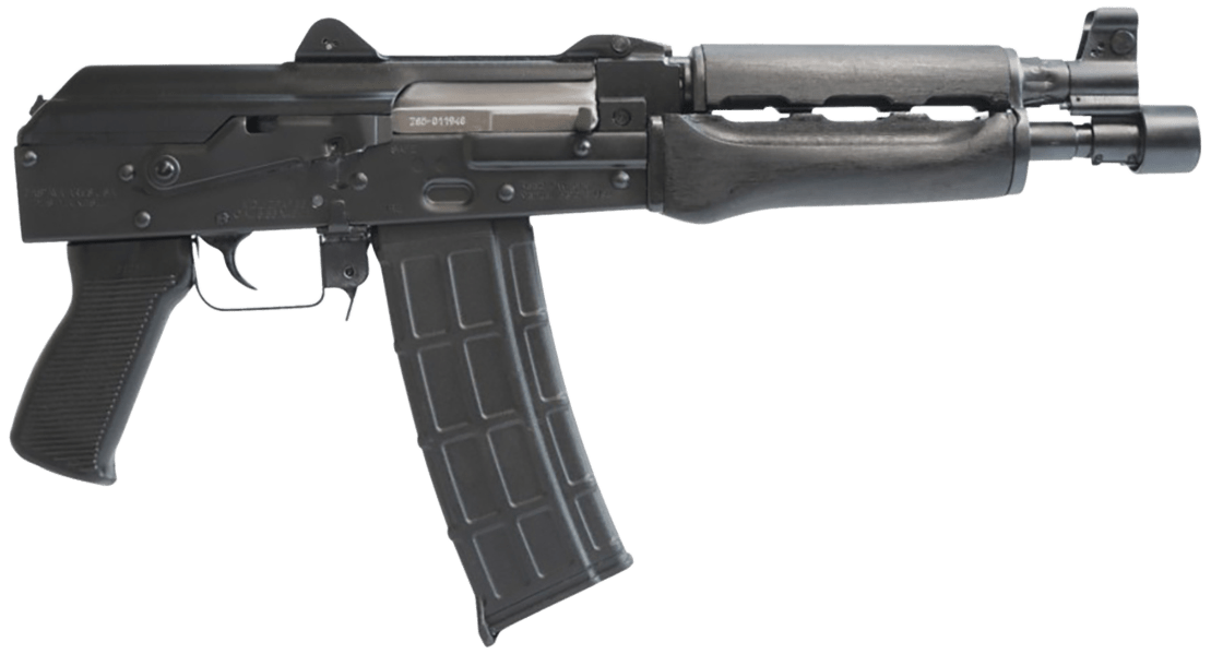 Zastava Arms Usa ZP85556 ZPAP 85 5.56x45mm NATO 30+1 10" Black, Polymer Gri-img-0