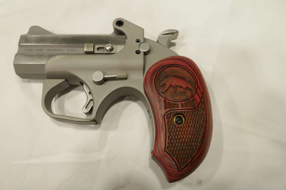 NIB Bond Arms Grizzly Bear 45LC/410 3" Leather Holster 420854-img-3