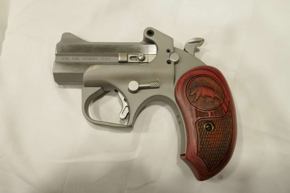 NIB Bond Arms Grizzly Bear 45LC/410 3" Leather Holster 420854-img-4