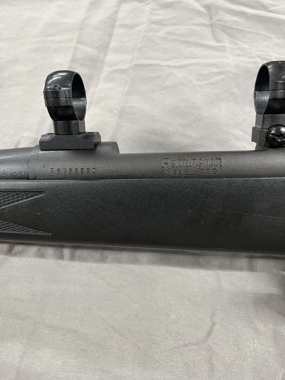 Remington 700 ADL Synthetic 270 Win with open sights Non Key Lock Bolt-img-8