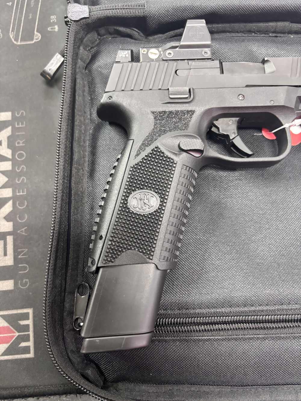 FNH 509 tactical 9mm 4.5” threaded barrel w/bag two mags and Leupold dp350-img-6