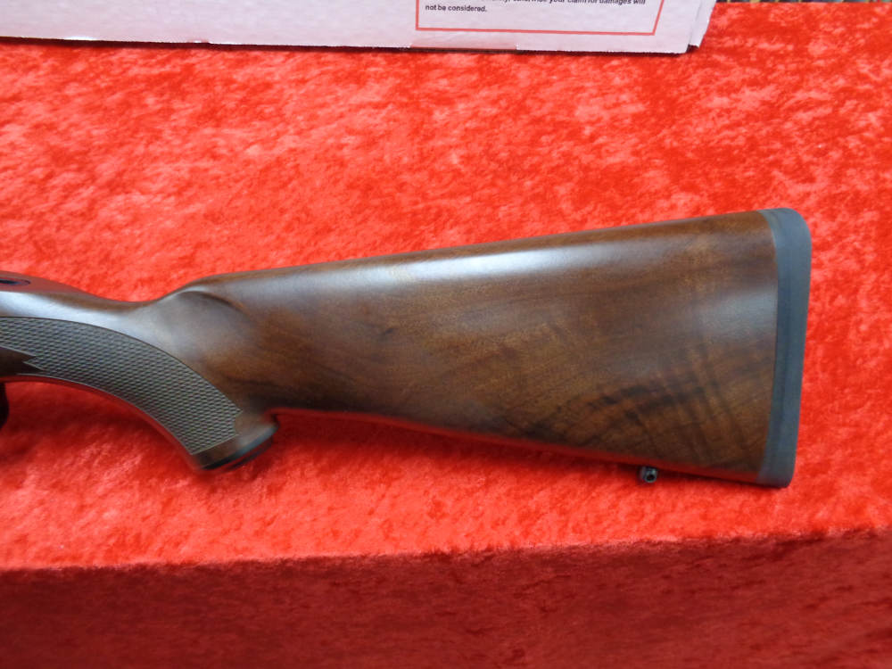 Ruger Model 77/17 17 WSM 20" THREADED Barrel Scope Rings Wood Stock I TRADE-img-10