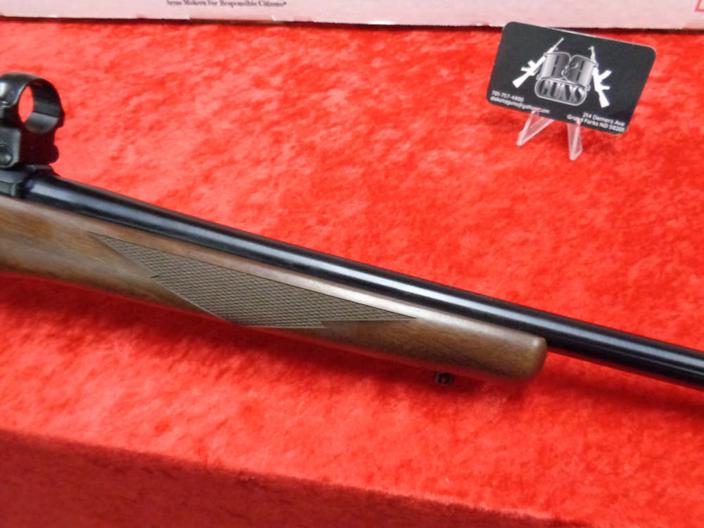 Ruger Model 77/17 17 WSM 20" THREADED Barrel Scope Rings Wood Stock I TRADE-img-6