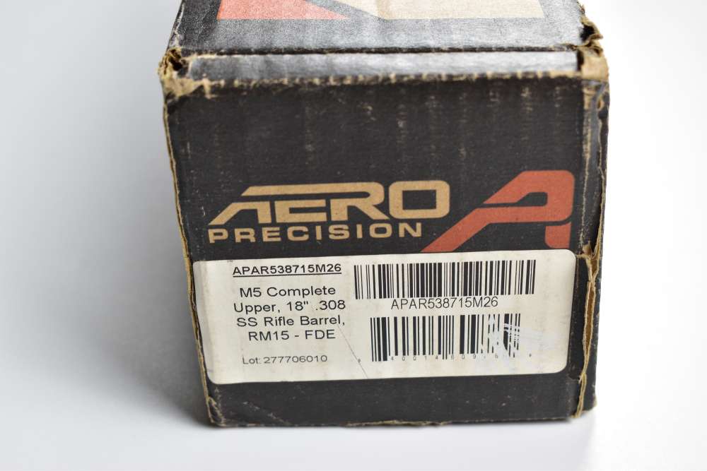 Aero Precision 18" M5 Complete Upper In FDE W/BCG & Breach Charging Handle-img-7