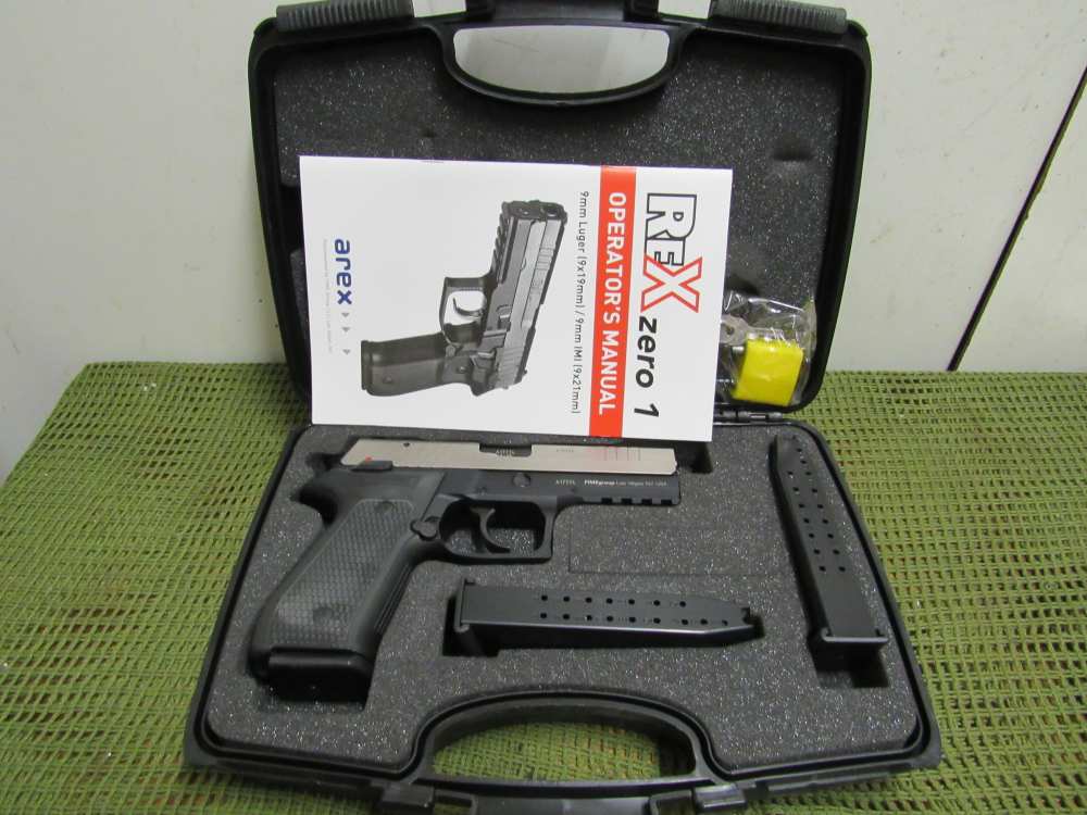 FIME Rex Zero 1S 9mm full-size, hammer-fired, semi-auto NOS -img-0